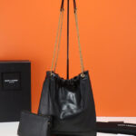 Saint Laurent Jamie 4.3 Pochon In Lambskin Black